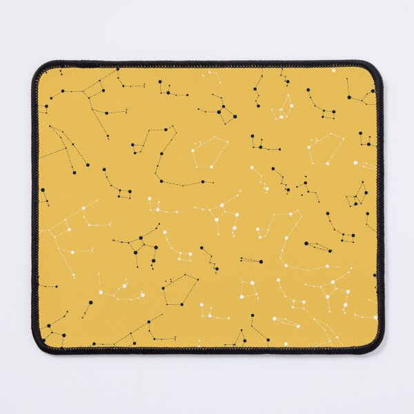 Item preview, Star Constellation Pattern on Yellow Background designed and sold by kapotka.