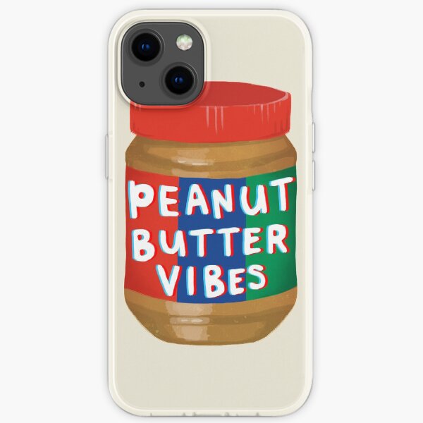 Peanut Butter Vibes iPhone Soft Case