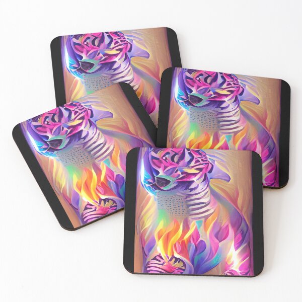 Item preview, Rainbow tiger designed and sold by GhostAngelChao.