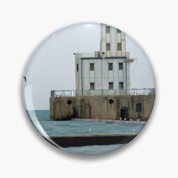 Item preview, Milwaukee Lighthouse on Lake Michigan designed and sold by bertsworks300.