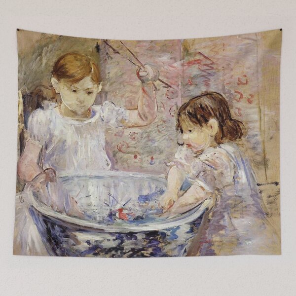 Item preview, Children at the Basin by Berthe Morisot designed and sold by RickE.