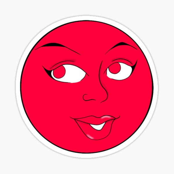 Pretty Face Sticker