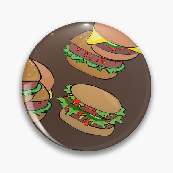 Item preview, hamburger pillow designed and sold by tortera ⭐⭐⭐⭐⭐.