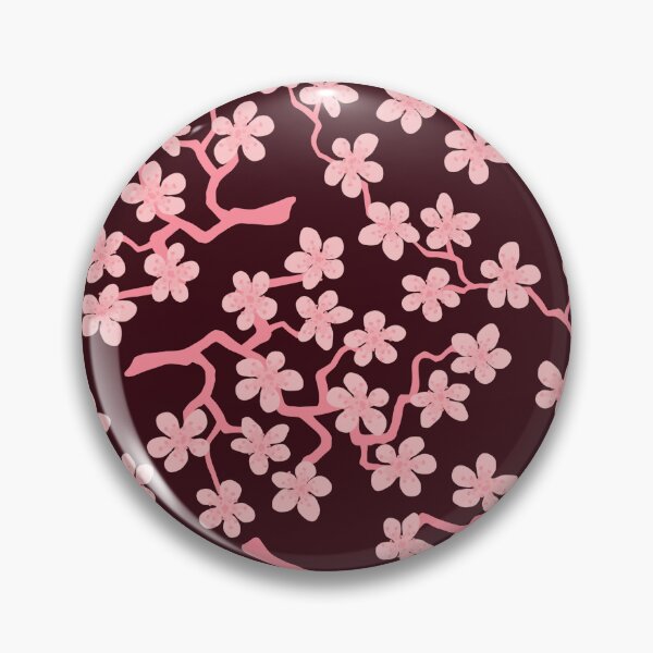 Artikelvorschau, Sakura-Muster Japanische Blütenblume Dunkelrosa entworfen und verkauft von gani-75.