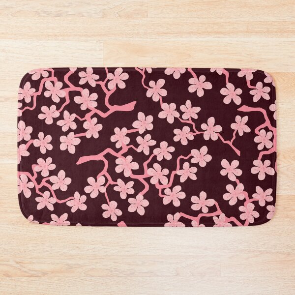 Item preview, Sakura pattern Japanese Blossom Flower Dark Pink designed and sold by gani-75.