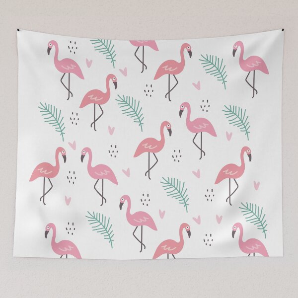 Aperçu de l'œuvre oiseau flamant rose créée et vendue par sPalandar.