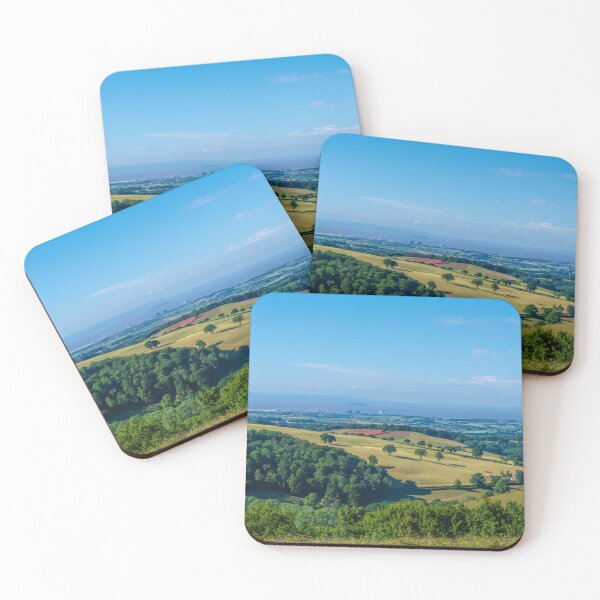 Item preview, Somerset English Countryside View to Hinkley Point and Bristol Channel designed and sold by acceleratorhams.