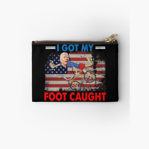 Item preview, Joe Biden falling off bicycle I got my Foot Caught designed and sold by bobbygies3720.
