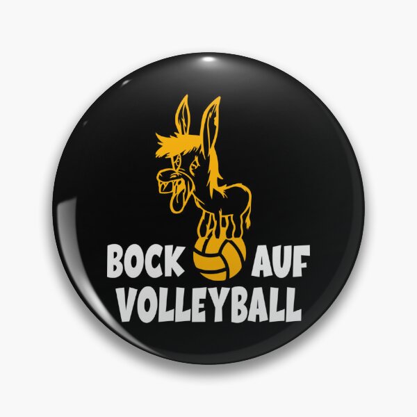 Artikelvorschau, Steinbock-Strand-Volleyball Bock auf Volleyball-Aufkleber entworfen und verkauft von krnnvrstacy.