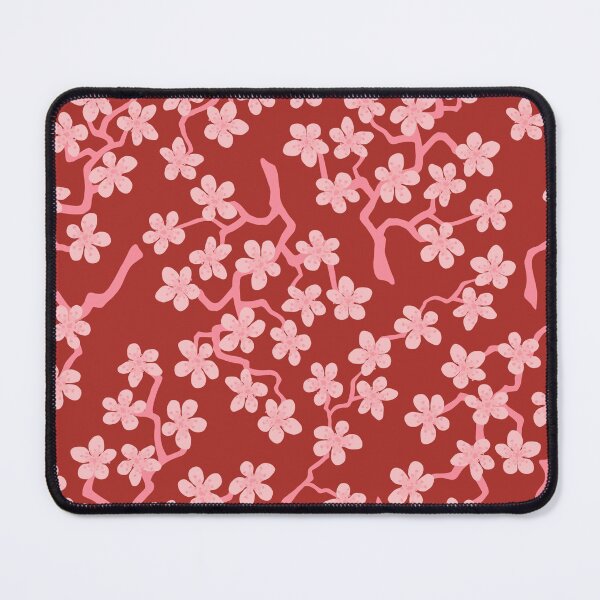 Item preview, Sakura pattern Japanese Blossom Flower Red  designed and sold by gani-75.