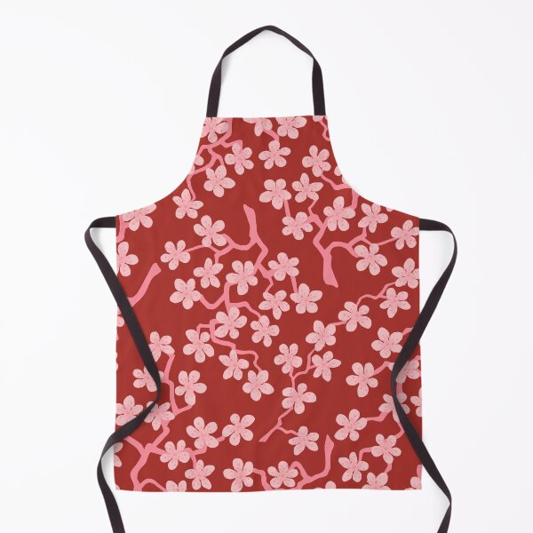 Item preview, Sakura pattern Japanese Blossom Flower Red  designed and sold by gani-75.