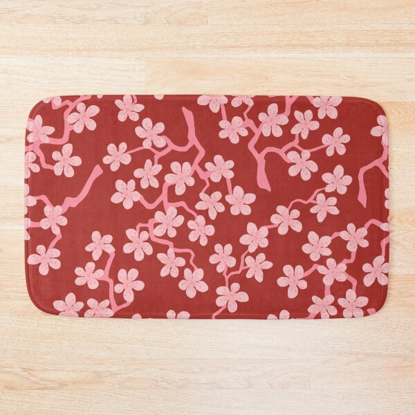 Item preview, Sakura pattern Japanese Blossom Flower Red  designed and sold by gani-75.