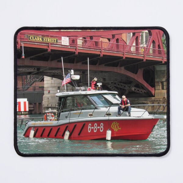 Item preview, Chicago Fire Department under the Clark Street Bridge designed and sold by bertsworks300.