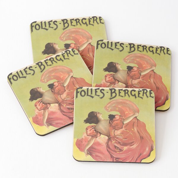 Item preview, FOLIES BERGERE La Belle OTERO 1920 by PAL Vintage French Art Nouveau Poster designed and sold by retroposters.