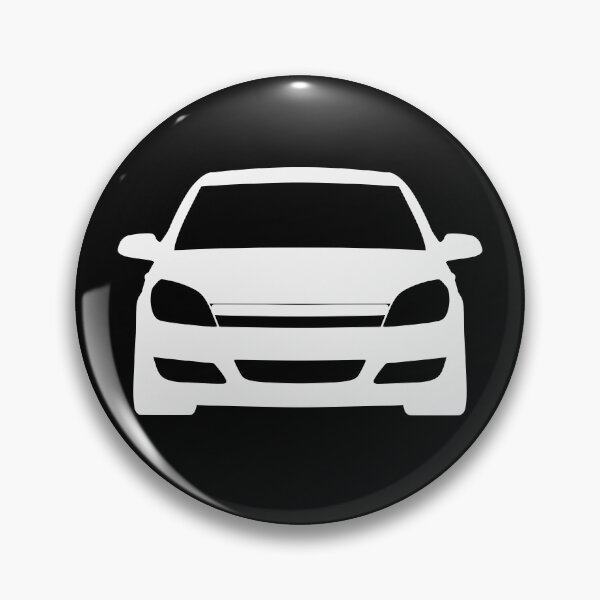 Item preview, Opel Vauxhal Holden Astra H 2004-2007 white silhouette designed and sold by EdimDesign.