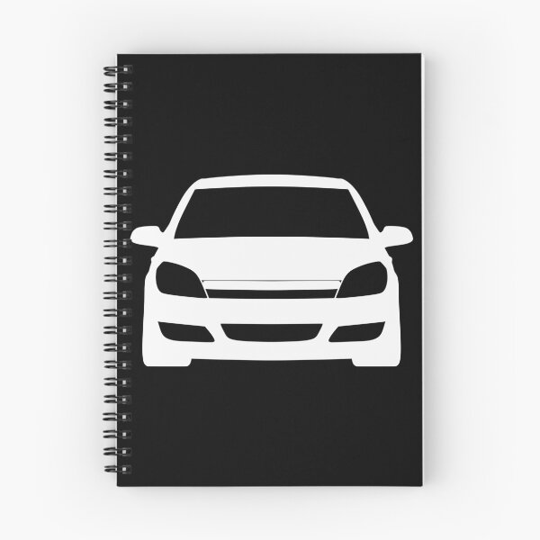 Item preview, Opel Vauxhal Holden Astra H 2004-2007 silueta blanca designed and sold by EdimDesign.