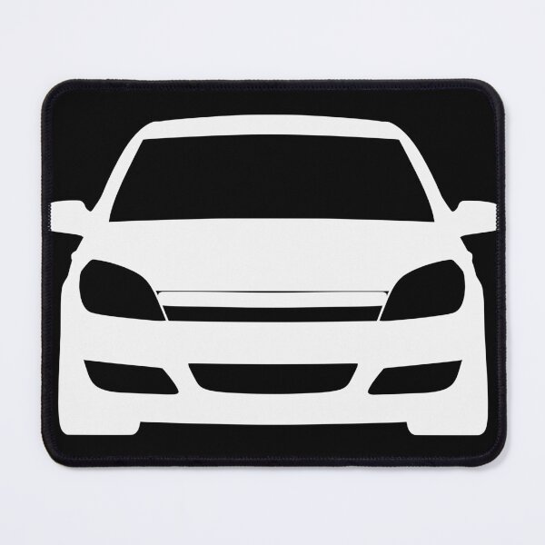 Item preview, Opel Vauxhal Holden Astra H 2004-2007 white silhouette designed and sold by EdimDesign.