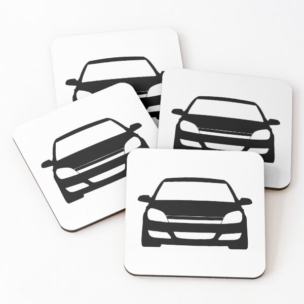 Item preview, Opel Vauxhal Holden Astra H 2004-2007 black silhouette designed and sold by EdimDesign.