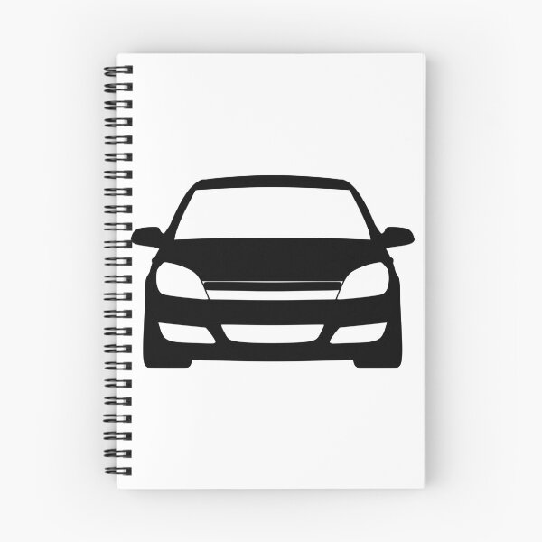 Item preview, Opel Vauxhal Holden Astra H 2004-2007 black silhouette designed and sold by EdimDesign.