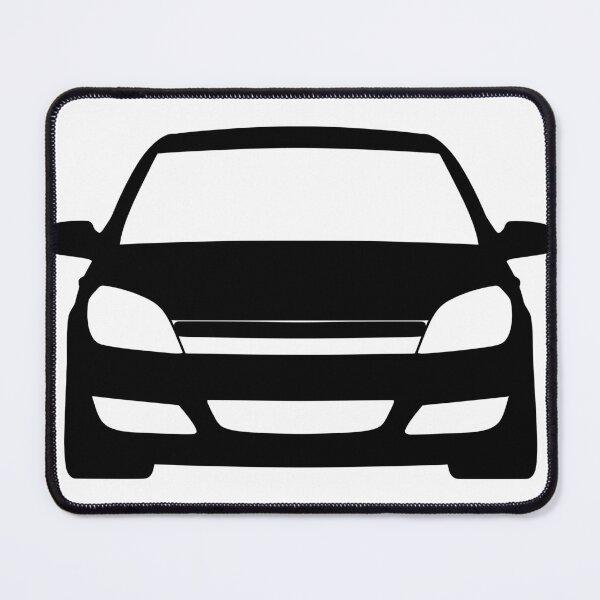 Item preview, Opel Vauxhal Holden Astra H 2004-2007 black silhouette designed and sold by EdimDesign.