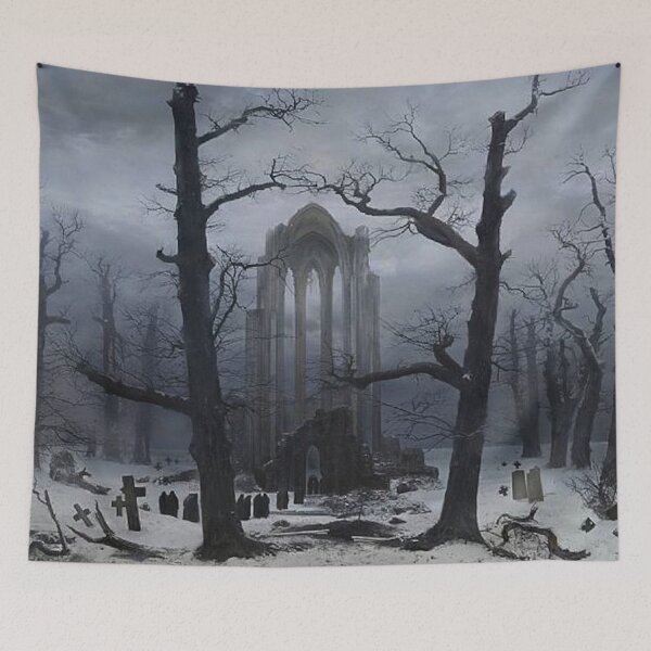 Item preview, Gothic archway by Caspar David Friedrich designed and sold by Vintage Designs +.