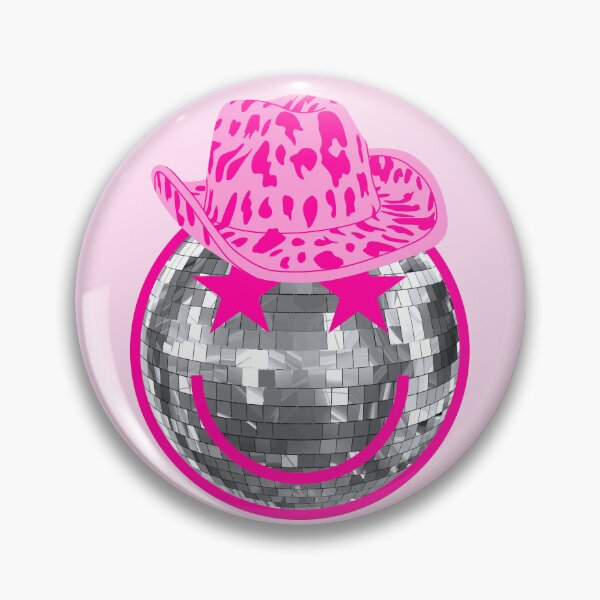 Item preview, Preppy cowboy hat disco ball smiley designed and sold by SUUSCK ★.