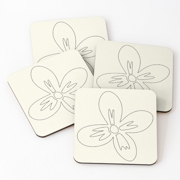 Item preview, One Line art  minimalist flower Drawing - abstract  Floral Line Drawing, Minimal Flower Prints, designed and sold by Softlife.