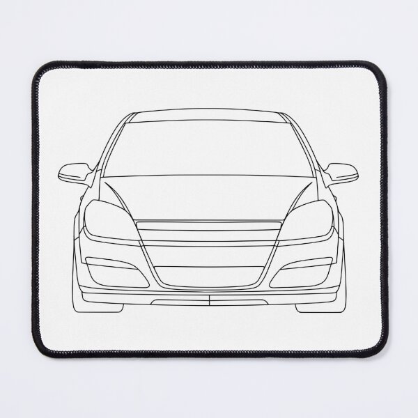 Item preview, Opel Vauxhal Holden Astra H 2004-2007 black lines designed and sold by EdimDesign.