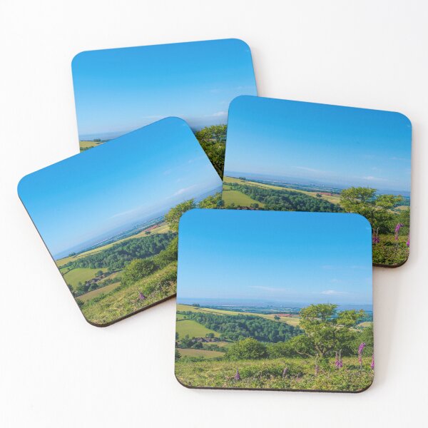 Item preview, Beautiful Countryside View Somerset With Pink Foxglove Flowers designed and sold by acceleratorhams.