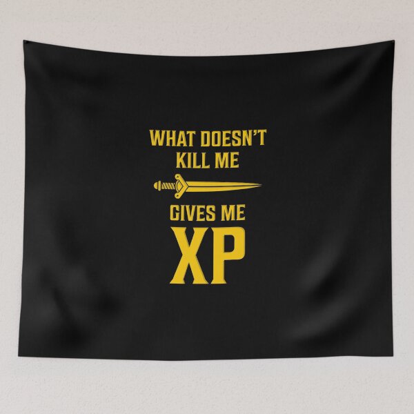 Item preview, What Doesn't Kill Me Gives Me Xp T Shirt Classic T-Shirt designed and sold by laureljusjv.