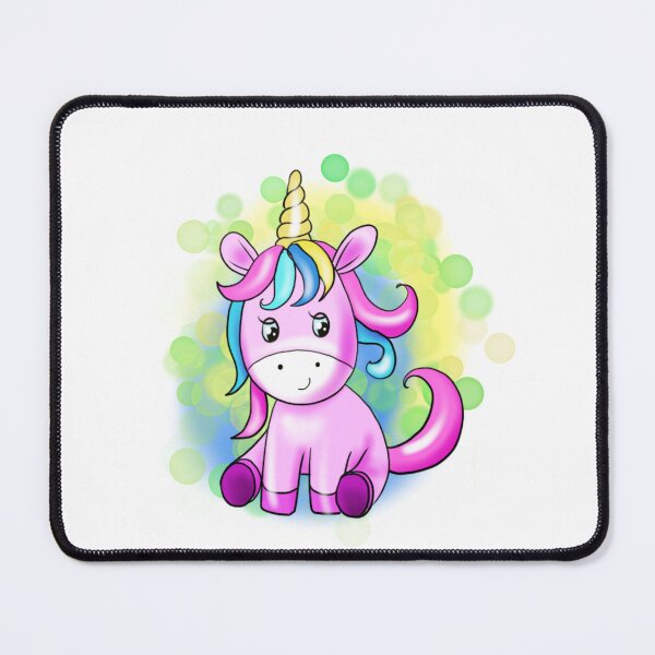 Item preview, Pinc unicorn in cartoon stil designed and sold by sonaadalian.