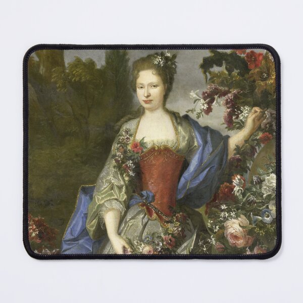 Item preview, Beautiful French woman with flowers designed and sold by Photopat.