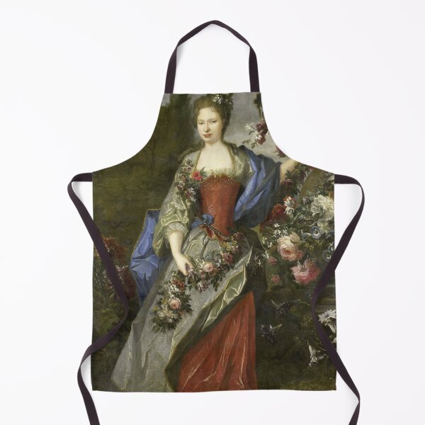 Item preview, Beautiful French woman with flowers designed and sold by Photopat.