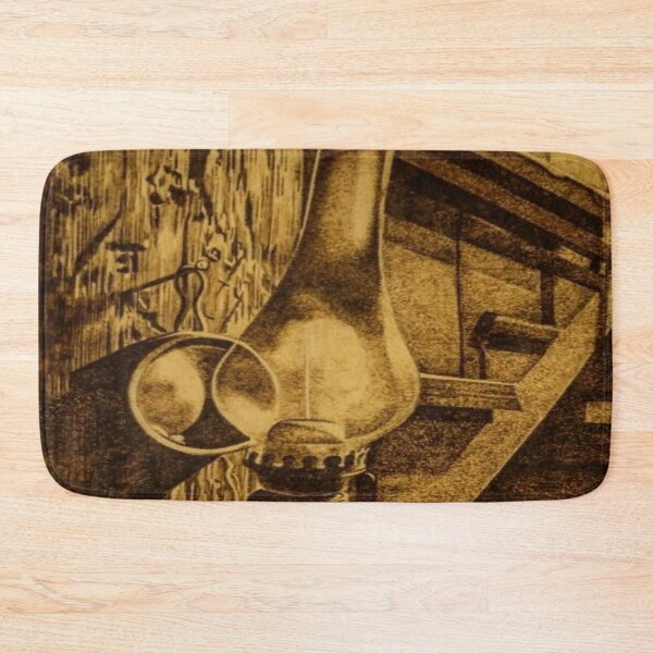 Item preview, Drawing for vintage lamp. designed and sold by DaliaSabryTee.