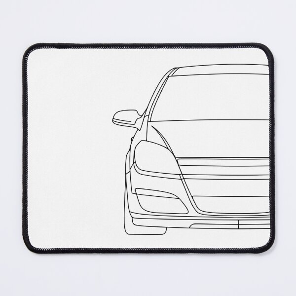 Item preview, Opel Vauxhal Holden Astra H 2004-2007 black lines designed and sold by EdimDesign.