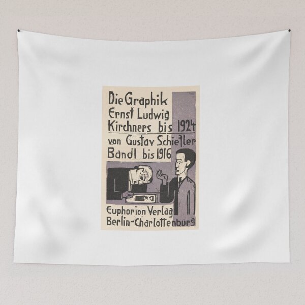 Item preview, Ernst Ludwig Kirchner and Gustav Schiefler "The Graphic Art of Ernst Ludwig Kirchner until 1924" 1926 designed and sold by daisiesandlove.