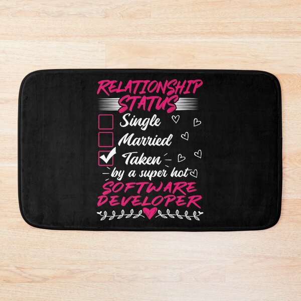 Item preview, Funny His and Her Software Developer Relationship Status designed and sold by haselshirt.
