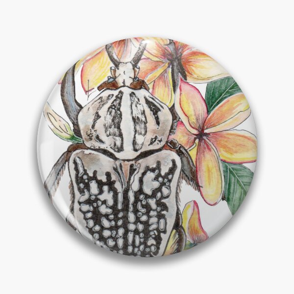 Item preview, Beetle&TropicalFlowers designed and sold by Yulchikdesign.