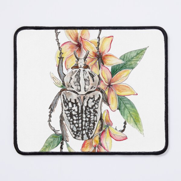 Item preview, Beetle&TropicalFlowers designed and sold by Yulchikdesign.