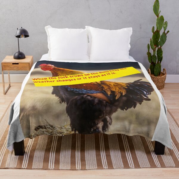Item preview, When the cock crows on the dung heap the weather changes or it stays as it is. designed and sold by Ingo Gerlach.