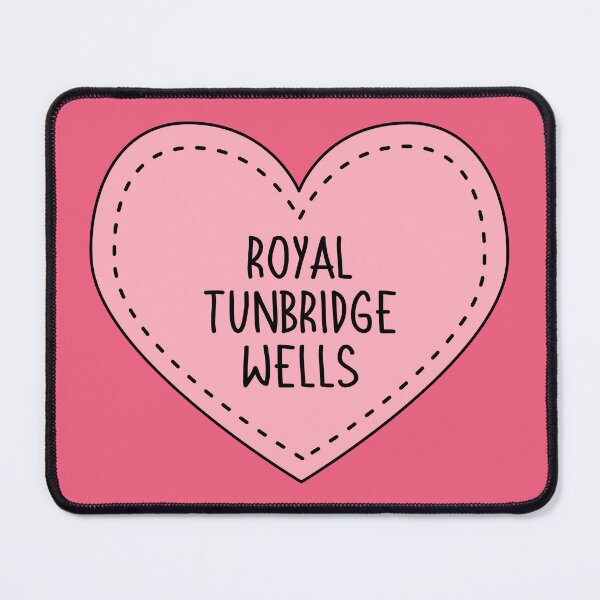 Item preview, Royal Tunbridge Wells Kent England Cute Heart British designed and sold by cashewdays.