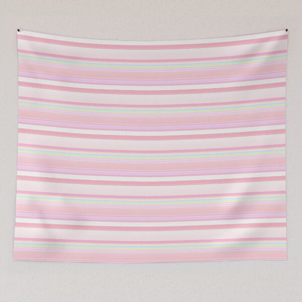 Item preview, Baby pink rainbow striped | baby pink rainbow stripes designed and sold by lausn.
