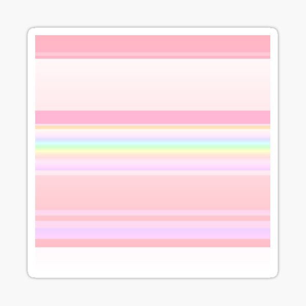 Boho Rainbows Peach Summer Pink Hearts Stripes Washi Tape Set