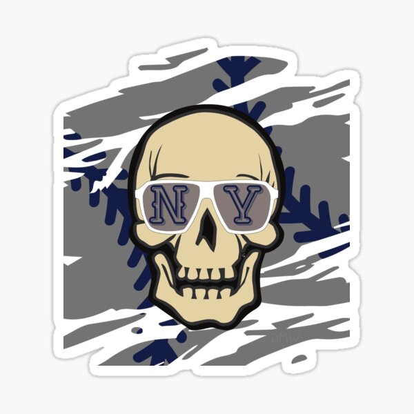 New York Yankees Grateful Dead Skull Bronx Bombers 3D Personalized