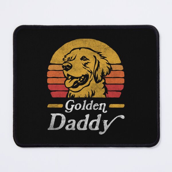Item preview, Retro Vintage Golden Daddy designed and sold by More Cute Dogs.