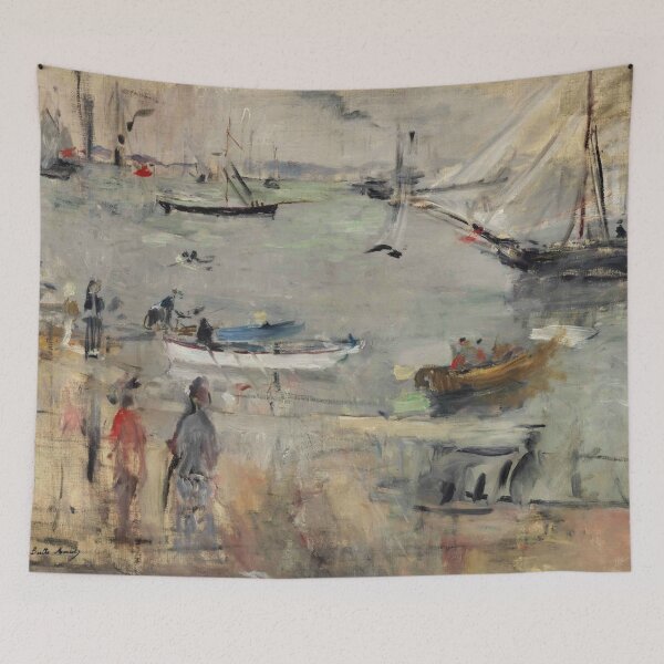 Item preview, Boats in England by Berthe Morisot designed and sold by RickE.
