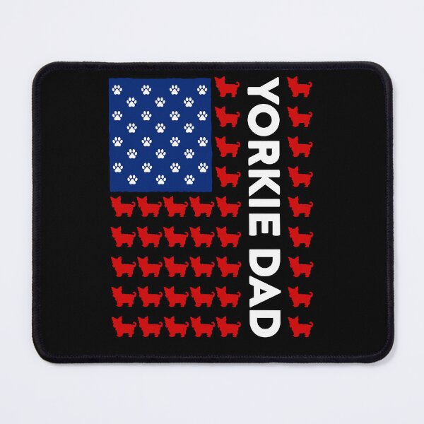Item preview, Yorkie Dad Flag designed and sold by SunsetGloww.