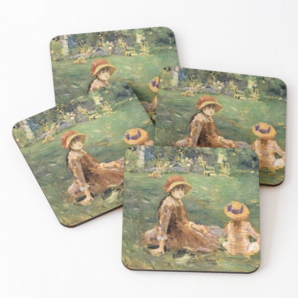 Item preview, Woman and girl in the Garden by Berthe Morisot designed and sold by RickE.