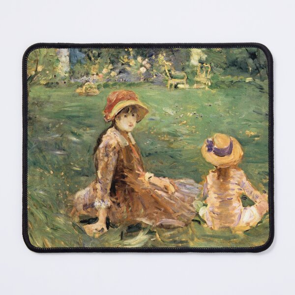 Item preview, Woman and girl in the Garden by Berthe Morisot designed and sold by RickE.