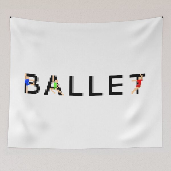 Item preview, Pixel Art Ballet designed and sold by AutumnHuman.